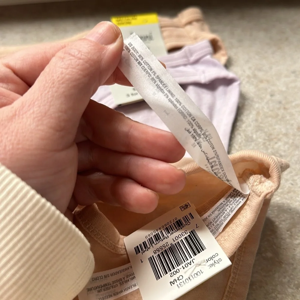 Jenni 3 Count Bikini Brief Panties Size Medium - Picture 4 of 5